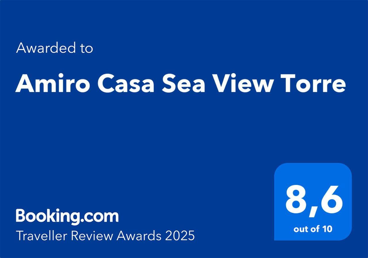 Ferienwohnung Amiro Casa Sea View Torre Genua Exterior foto